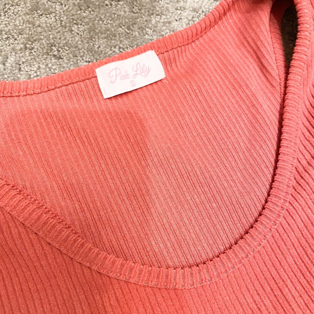 Like new! Midi Mauve Ribbed Tank Dress - Small - Picture 5 of 6